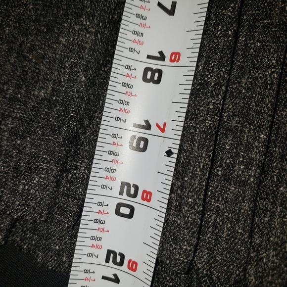 Halogen Women's Gray Polyester & Viscose Knee Length Flare Skirt Size Regular 6 - Picture 15 of 15